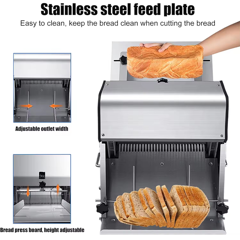 Commercial Bread Slicer - Elektrikli Ekmek Dilim Kesici Ticari Çok