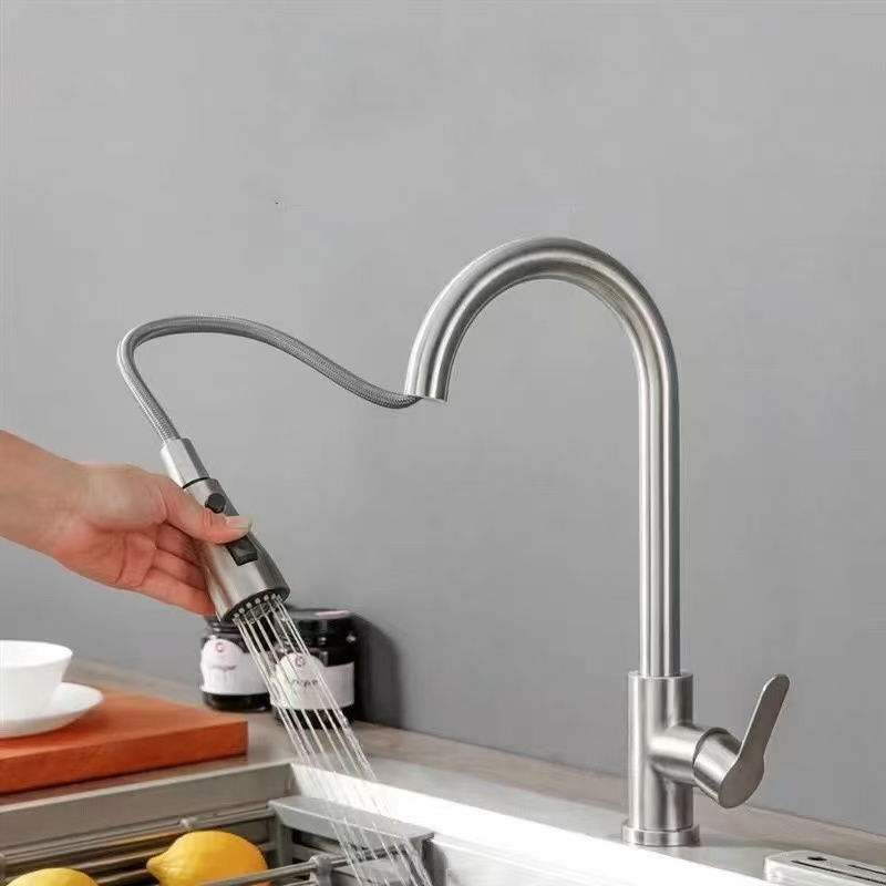 Mutfak Musluğu Çekmeli Fırçala - Commercial Kitchen Faucets incelemesi ve fiyatı