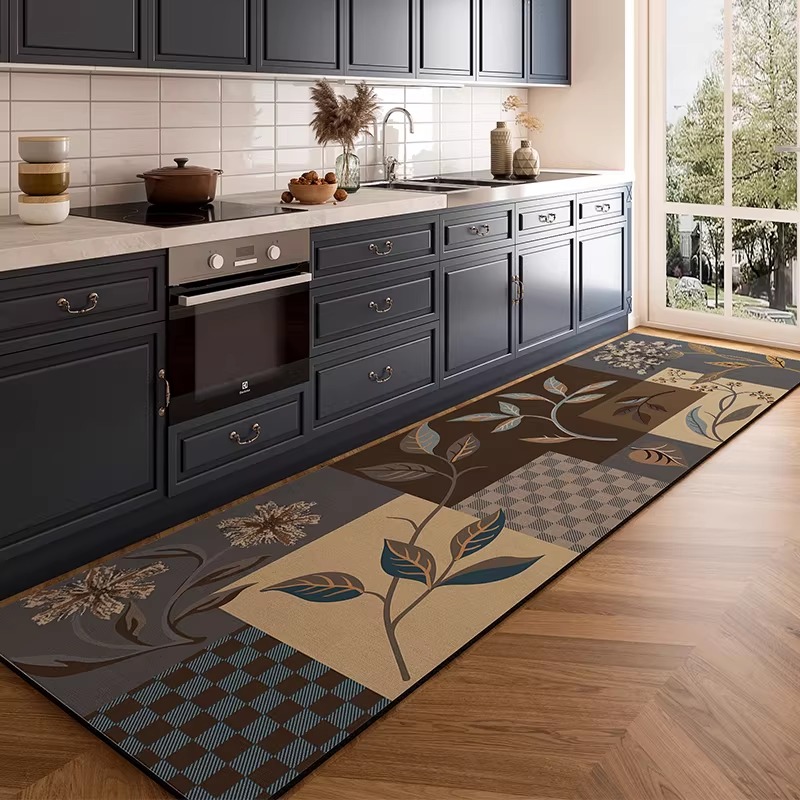 Mutfak için halı PVC su geçirm - Commercial Kitchen Non Slip Flooring incelemesi ve fiyatı