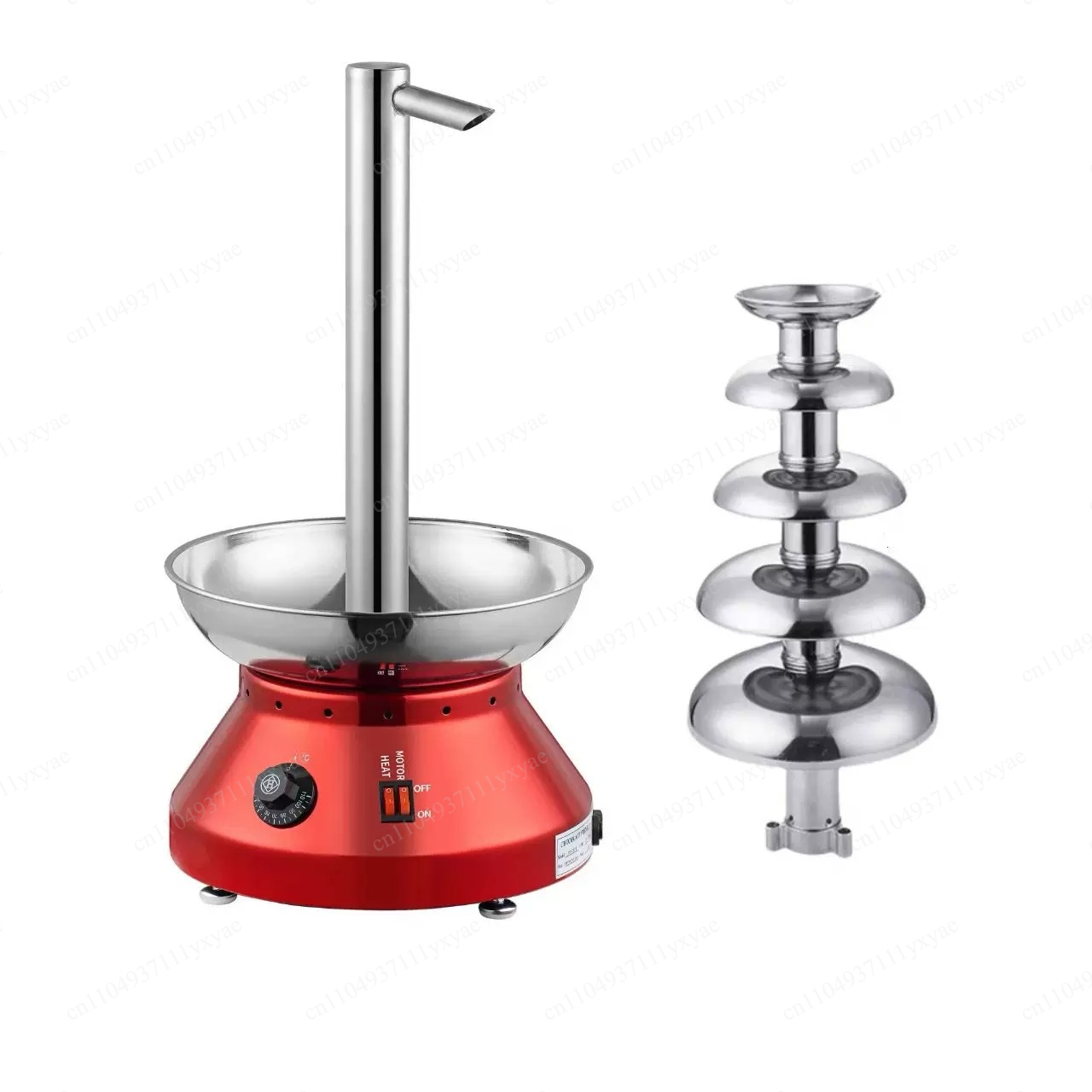 Ticari çikolata çeşmesi - büfe - Chocolate Fountain Commercial incelemesi ve fiyatı