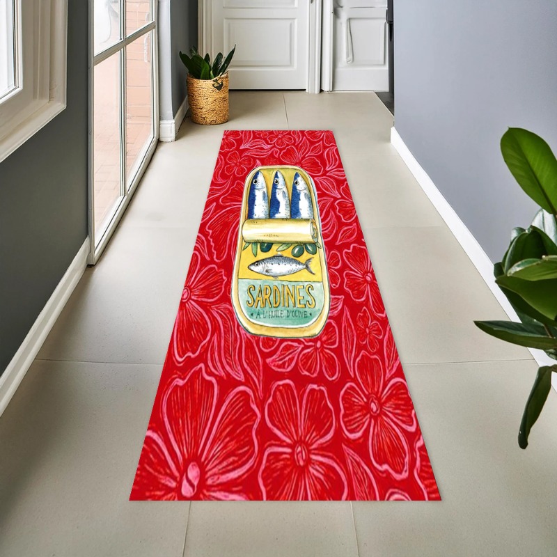 Retro konserve sardalya uzun k - Commercial Kitchen Non Slip Flooring incelemesi ve fiyatı