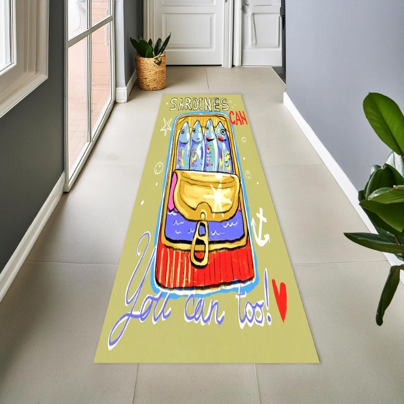 Retro konserve sardalya uzun k - Commercial Kitchen Non Slip Flooring incelemesi ve fiyatı