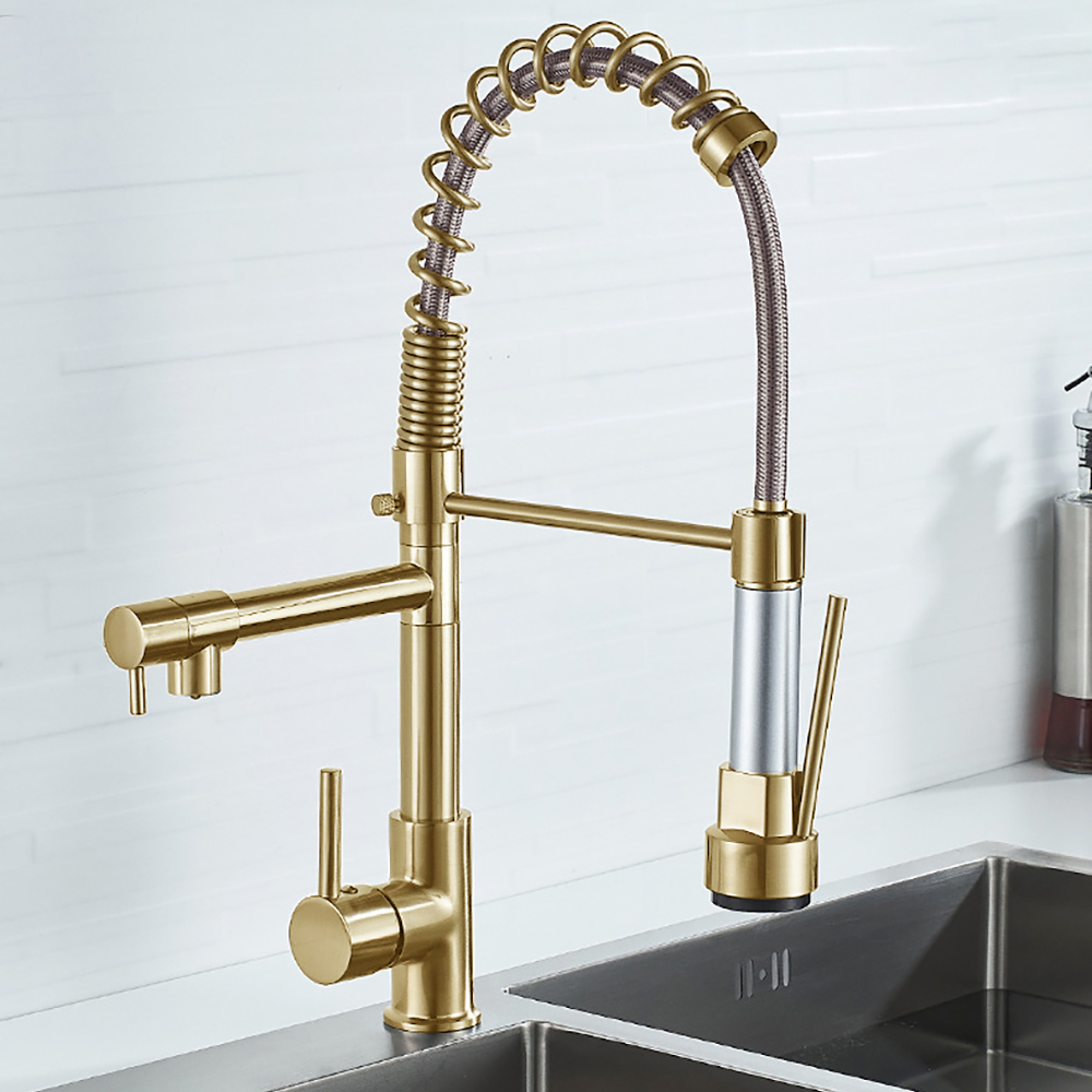 DQOK Siyah Fırçalanmış Bahar A - Commercial Kitchen Faucets incelemesi ve fiyatı