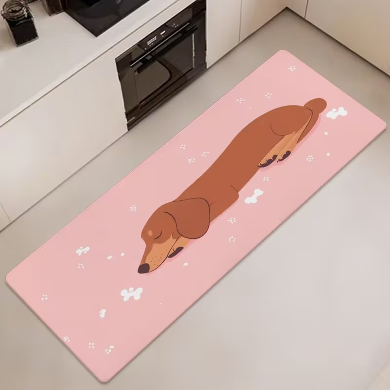 Sevimli Uyuyan Dachshund Uzun  - Commercial Kitchen Non Slip Flooring incelemesi ve fiyatı