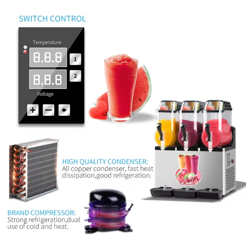 Otomatik Ticari Slushy Makines - Cold Drink Dispenser incelemesi ve fiyatı