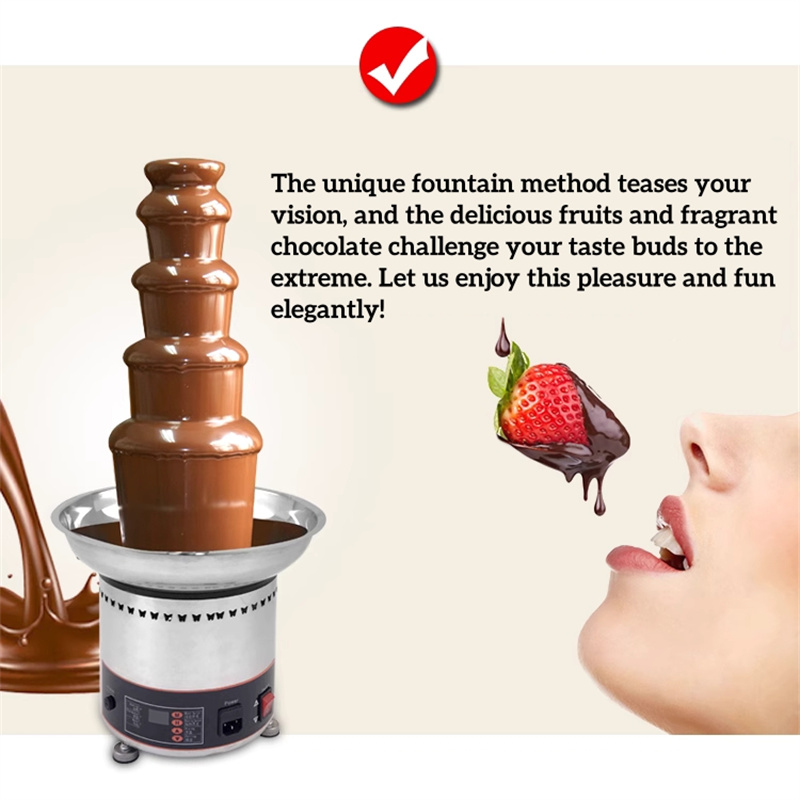 5 katmanlı/6 katmanlı Ticari Ç - Chocolate Fountain Commercial incelemesi ve fiyatı