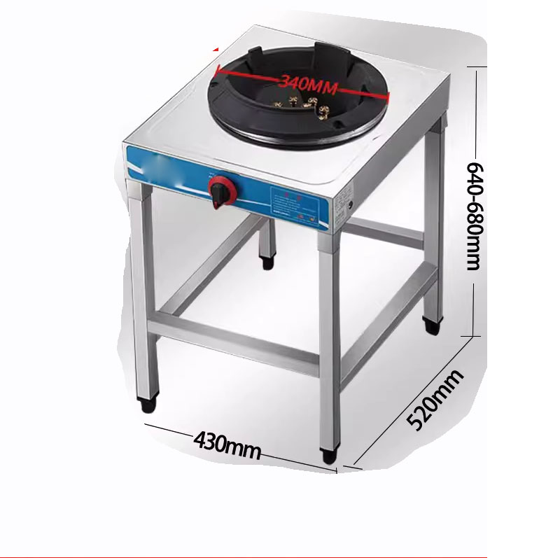 Ticari Şiddetli Ateşli Ocak Re - Commercial Kitchen Burner incelemesi ve fiyatı